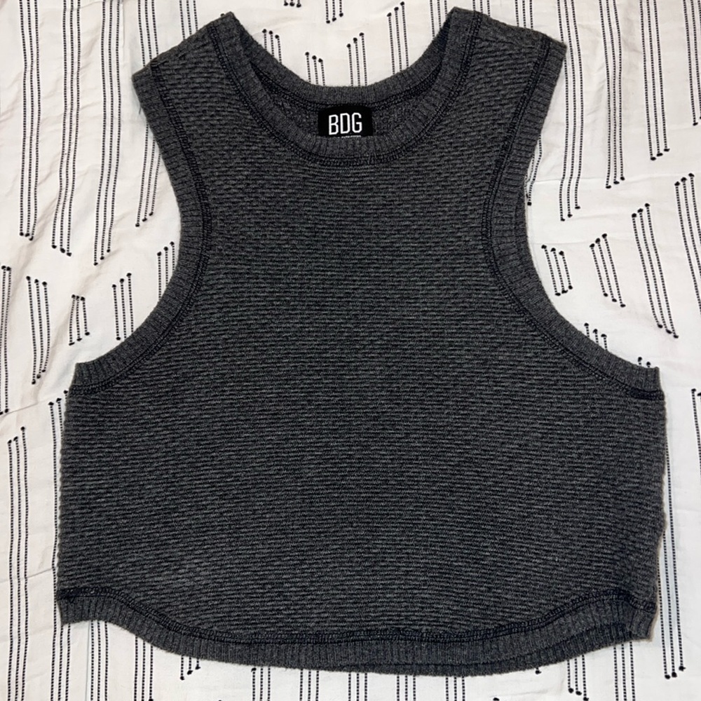 BDG High Racerback Sweater Crop Top
